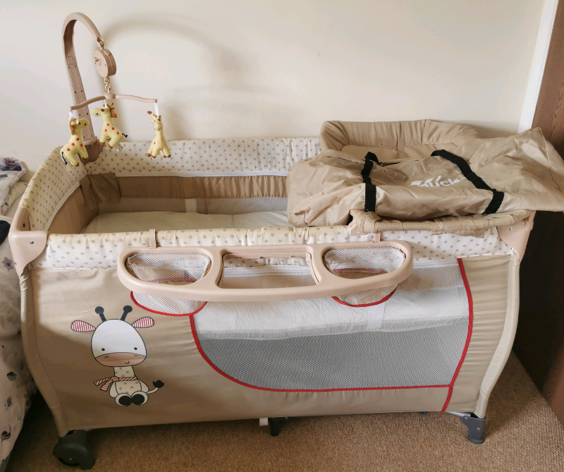 hauck folding travel cot mattress